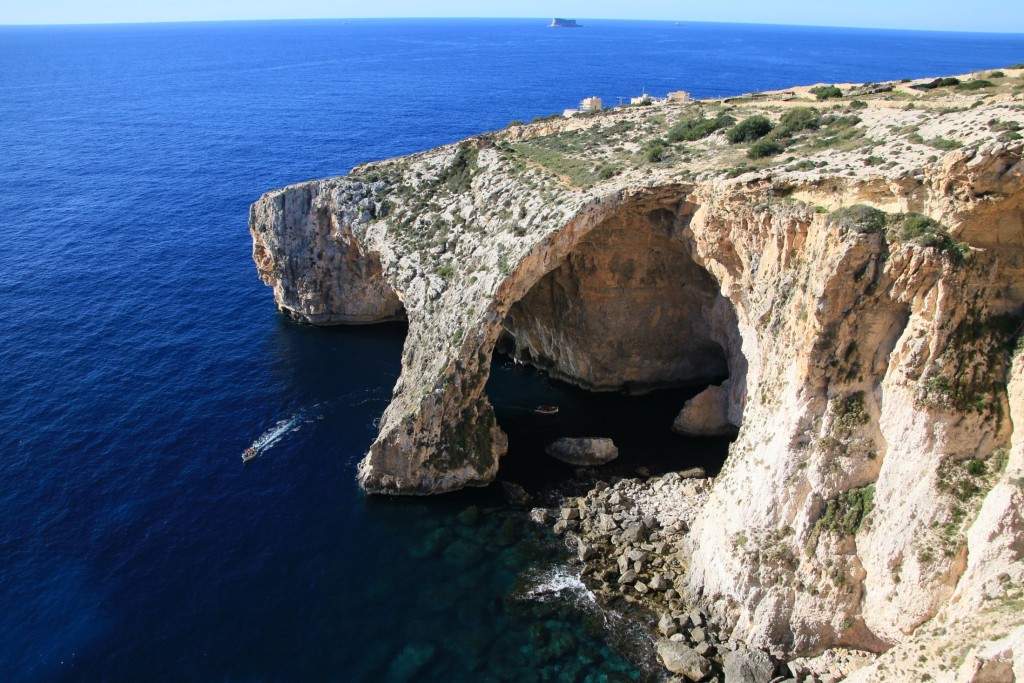 Malta: Die Blaue Grotte by ulrich-berens.de. 