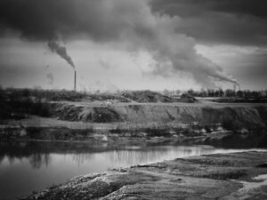 Industrielandschaft bei Augsburg