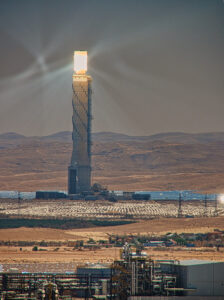 Kraftwerksanlage im Negev, Israel